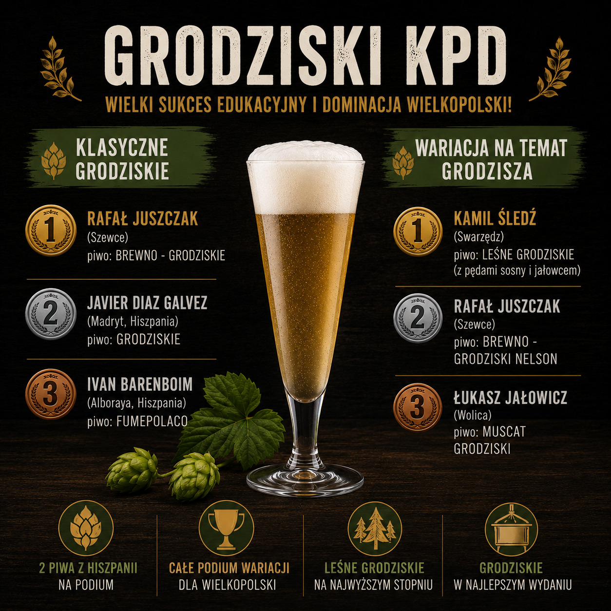 🌾 Grodziski KPD 2026 – Wielki sukces edukacyjny i dominacja Wielkopolski!