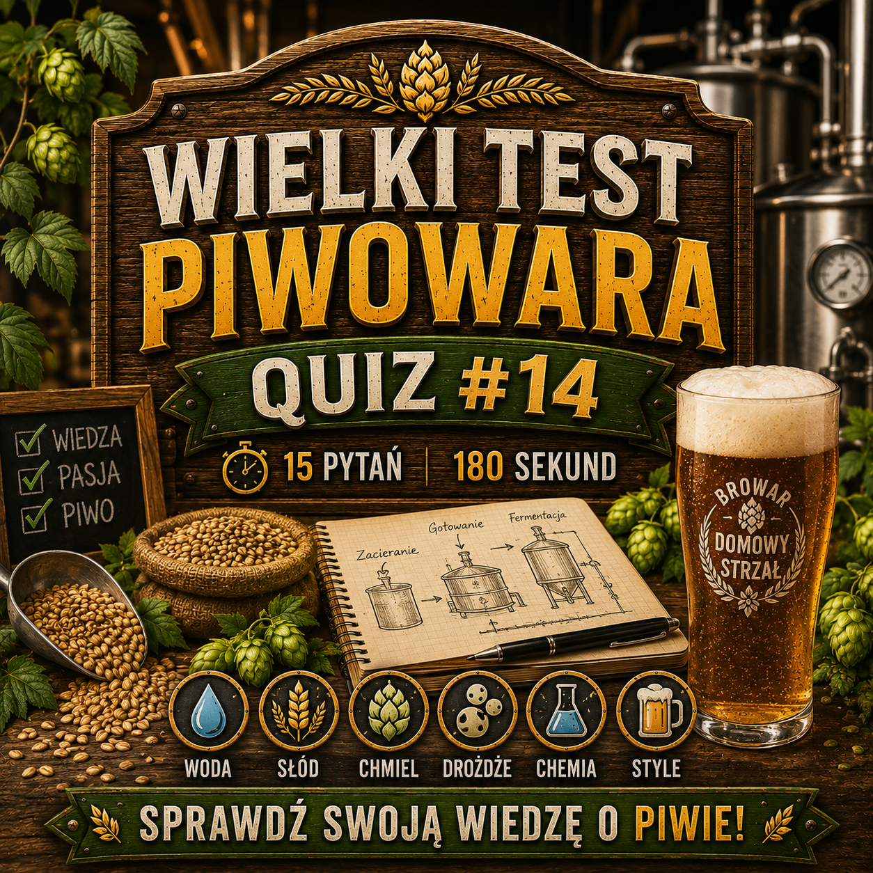 Czy jesteś Mistrzem Warzenia? Quiz #14